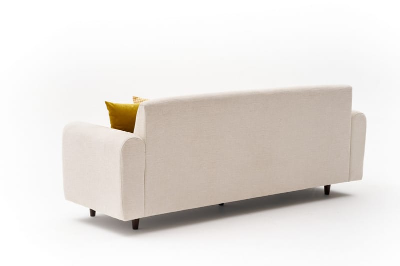 Noya 3-personers Sofa - Creme - Møbler - Sofaer - 3 personers sofa