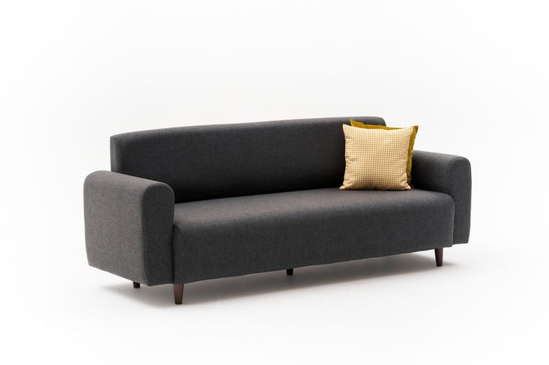 Noya 3-personers Sofa - Antracit - Møbler - Sofaer - 3 personers sofa