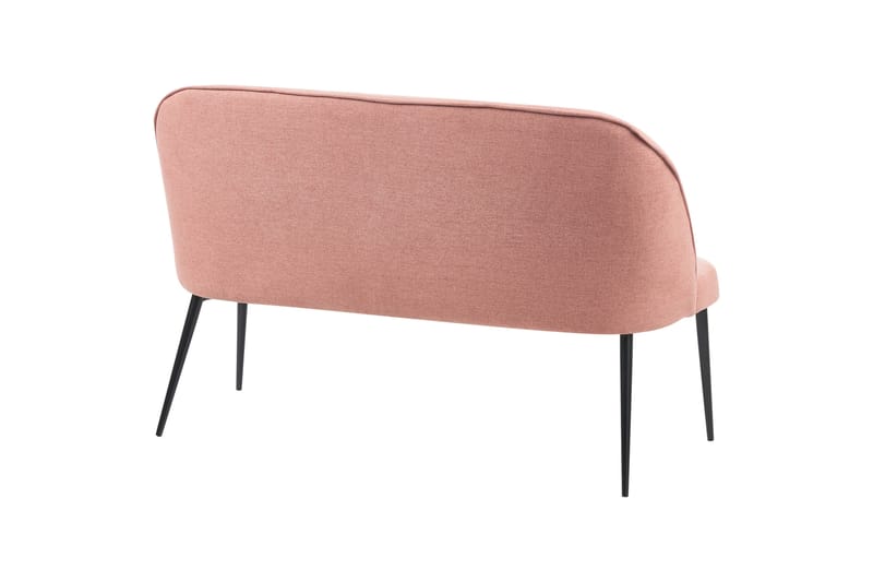 Osbyn Sofa 2-personers - Sort/Rosa - Møbler - Sofaer - 2 personers sofa