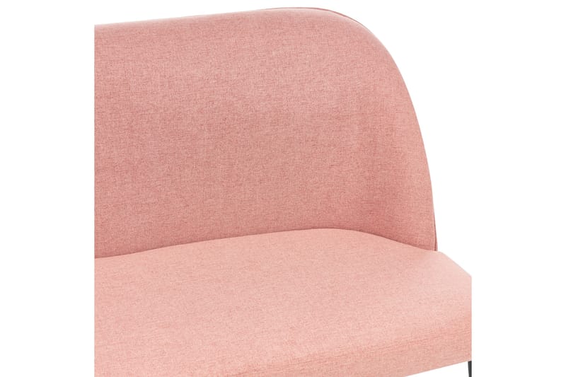 Osbyn Sofa 2-personers - Sort/Rosa - Møbler - Sofaer - 2 personers sofa