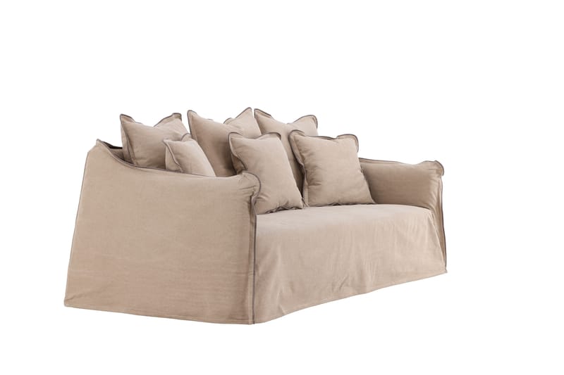 Oskarshamn Sofa 3-personers - Brun - Møbler - Sofaer - 3 personers sofa