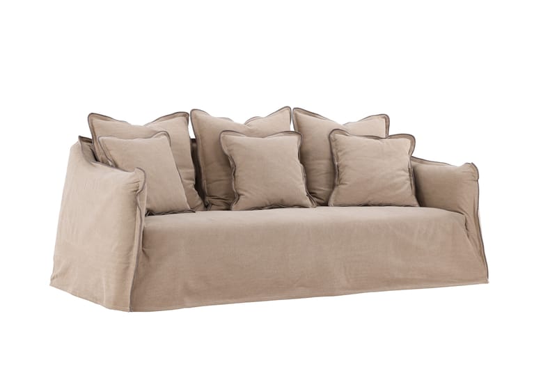 Oskarshamn Sofa 3-personers - Brun - Møbler - Sofaer - 3 personers sofa