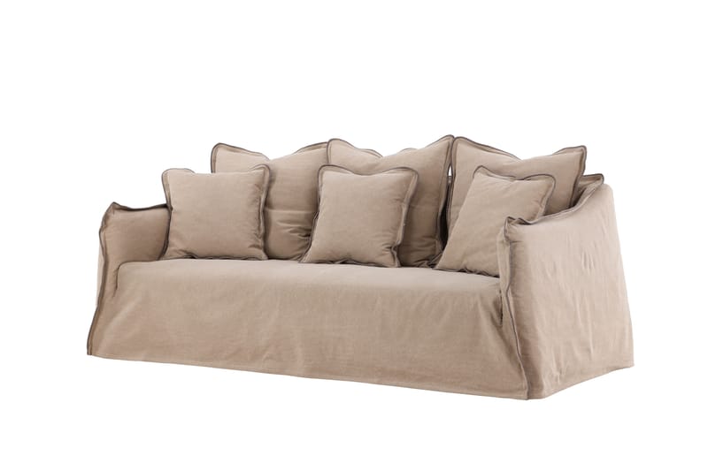 Oskarshamn Sofa 3-personers - Brun - Møbler - Sofaer - 3 personers sofa