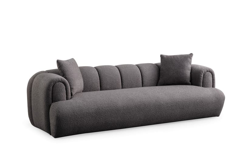 Puffin 3-personers Sofa - Antracit - Møbler - Sofaer - 3 personers sofa