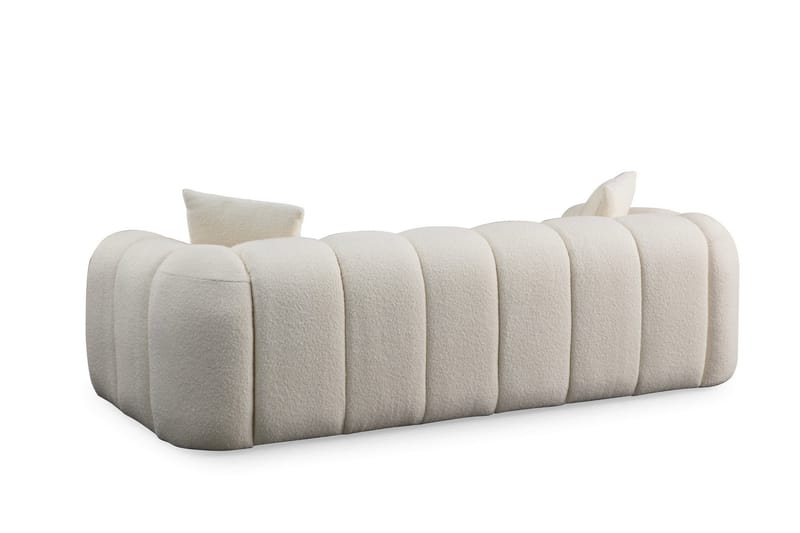 Puffin 3-personers Sofa - Hvid - Møbler - Sofaer - 3 personers sofa