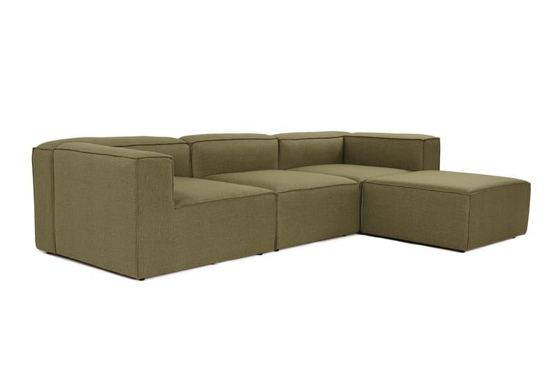 Redlands Sofa med Chaiselong 3-personers - Grøn - Møbler - Sofaer - Sofa med chaiselong