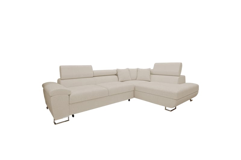 Reginia Sofa med Chaiselong 3-personers - Beige - Møbler - Sofaer - Sofa med chaiselong