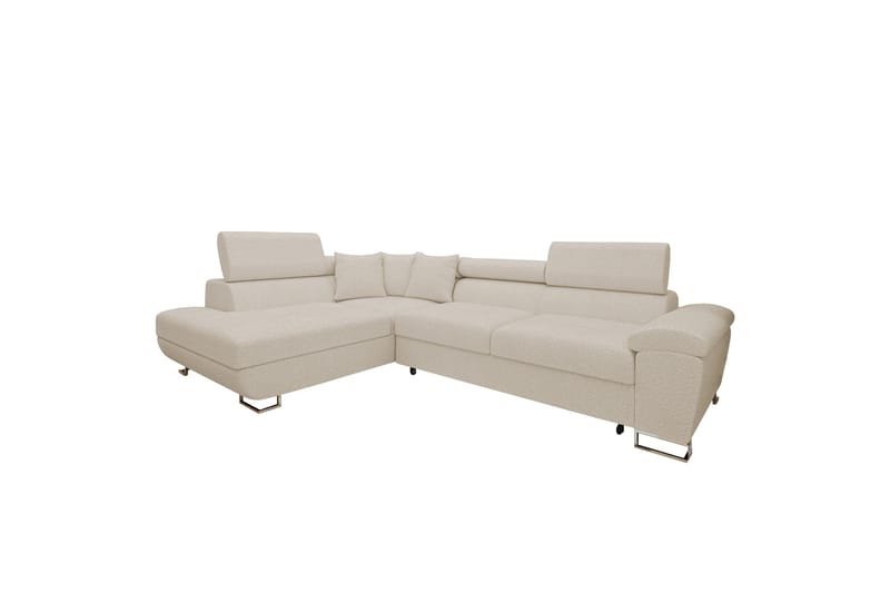 Reginia Sofa med Chaiselong 3-personers - Beige - Møbler - Sofaer - Sofa med chaiselong