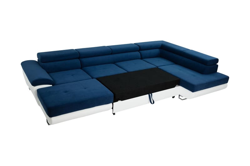 Reginia Sofa med Chaiselong og Divan 4-personers - Grøn - Møbler - Sofaer - U Sofa