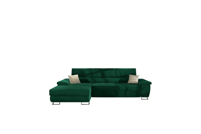 Reginia Sofa med Divan 3-personers - Grøn - Møbler - Sofaer - Sofa med chaiselong