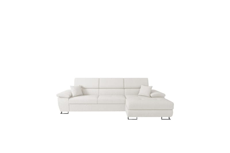 Reginia Sofa med Divan 3-personers - Hvid - Møbler - Sofaer - Sofa med chaiselong