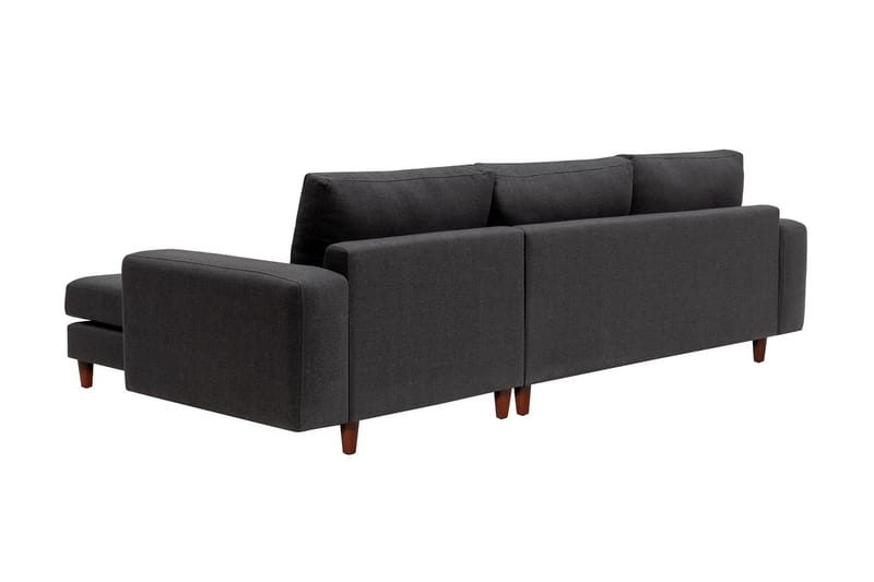 Retzow 4-personers Sofa med Chaiselong - Antracit - Møbler - Sofaer - Sofa med chaiselong