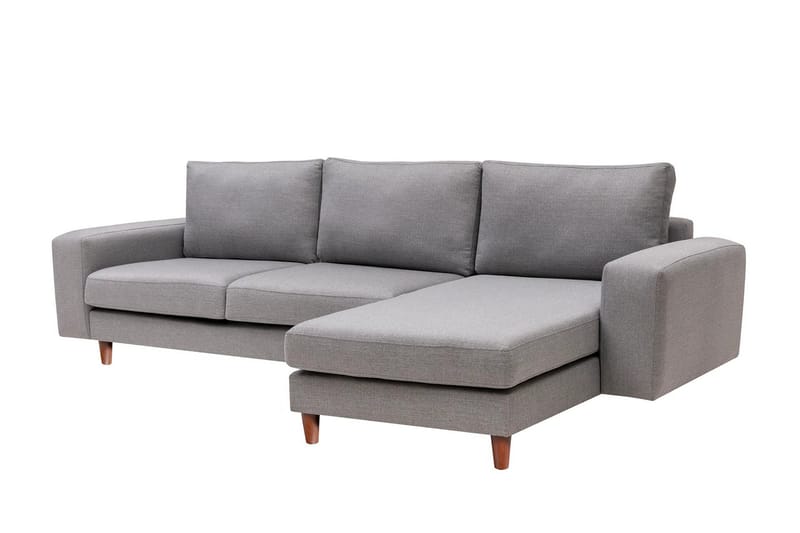 Retzow 4-personers Sofa med Chaiselong - Lysegrå - Møbler - Sofaer - Sofa med chaiselong