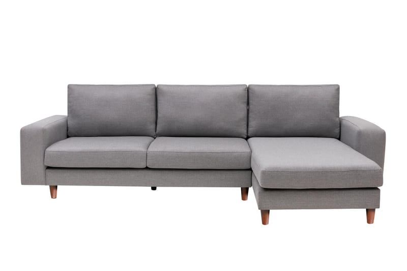 Retzow 4-personers Sofa med Chaiselong - Lysegrå - Møbler - Sofaer - Sofa med chaiselong