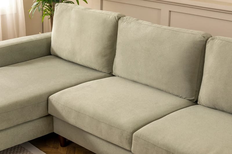 Retzow 4-personers Sofa med Chaiselong - Mint - Møbler - Sofaer - Sofa med chaiselong