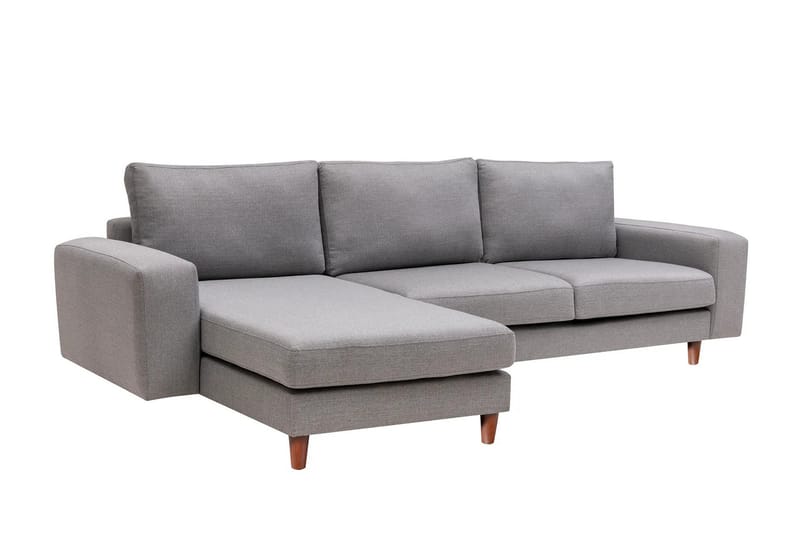 Retzow 4-personers Sofa med Chaiselong - Lysegrå - Møbler - Sofaer - Sofa med chaiselong