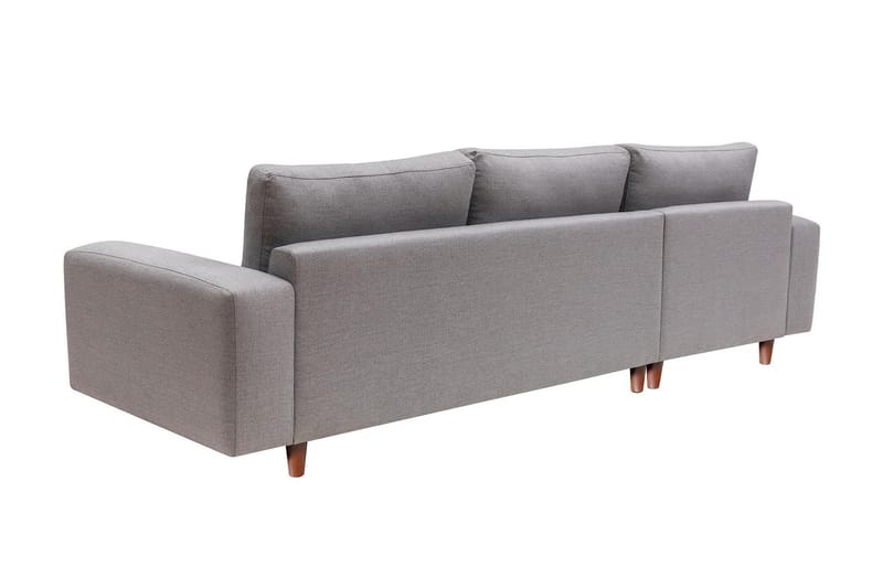 Retzow 4-personers Sofa med Chaiselong - Lysegrå - Møbler - Sofaer - Sofa med chaiselong