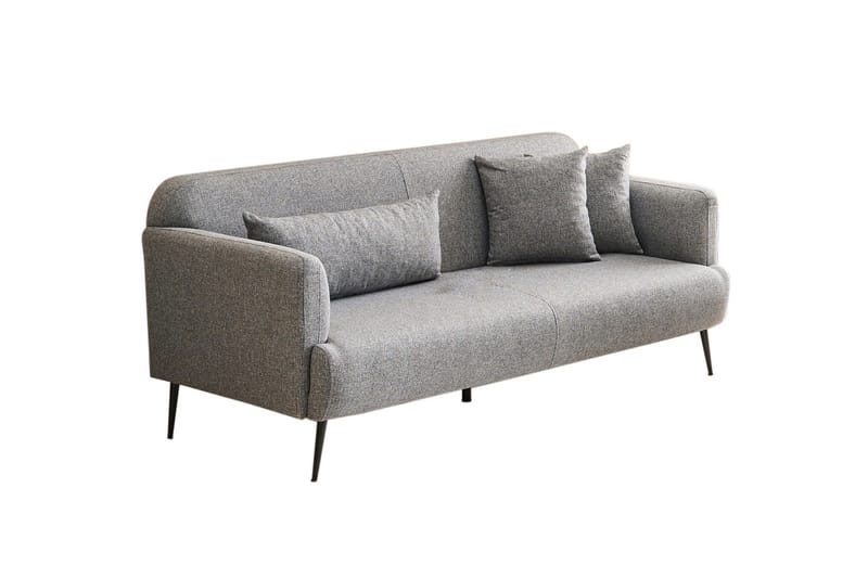 Revos 3-personers Sofa - Grå - Møbler - Sofaer - 3 personers sofa