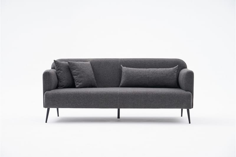 Revos 3-personers Sofa - Antracit - Møbler - Sofaer - 3 personers sofa