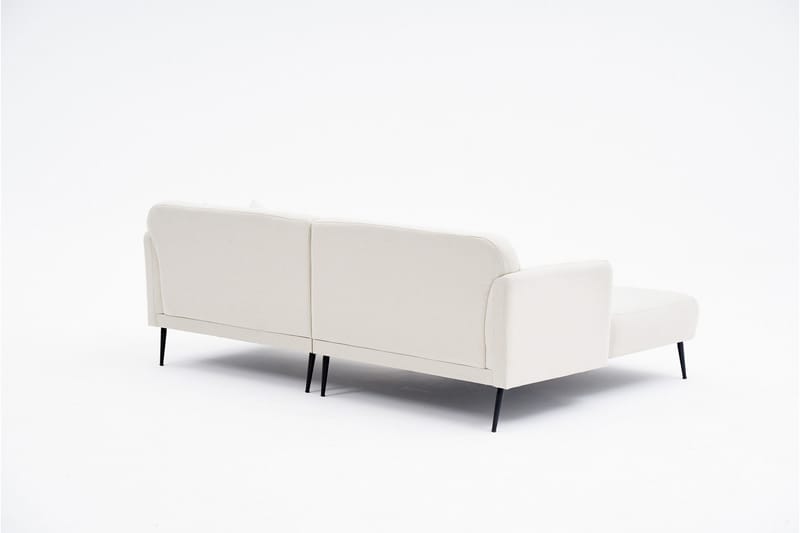 Revos 4-personers Sofa med Chaiselong - Creme - Møbler - Sofaer - Sofa med chaiselong