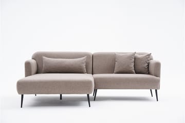 Revos 4-personers Sofa med Chaiselong