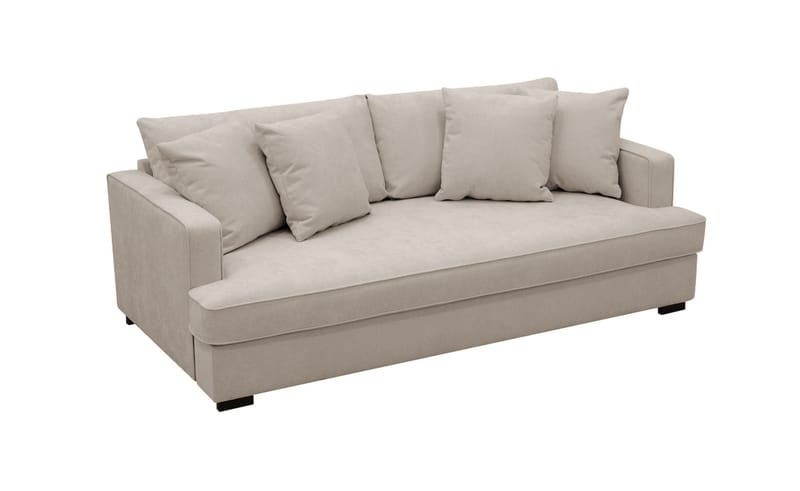 Rossi Dybde 3-personers Sofa Hel pude - Lys Brun - Møbler - Sofaer - 3 personers sofa