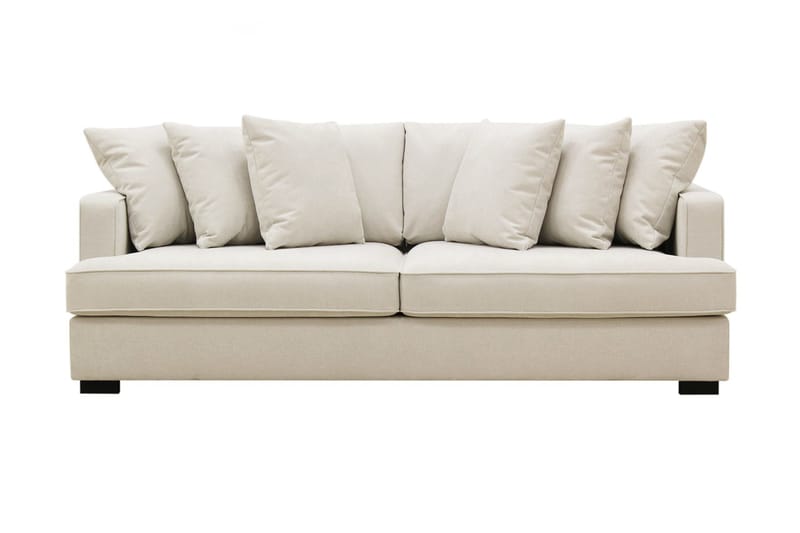 Rossi Dybde 4-personers Sofa - Lys Beige - Møbler - Sofaer - 4 personers sofa