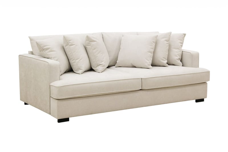 Rossi Dybde 4-personers Sofa - Lys Beige - Møbler - Sofaer - 4 personers sofa