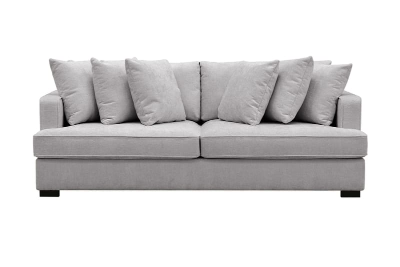 Rossi Dybde 4-personers Sofa - Lys Grå - Møbler - Sofaer - 4 personers sofa