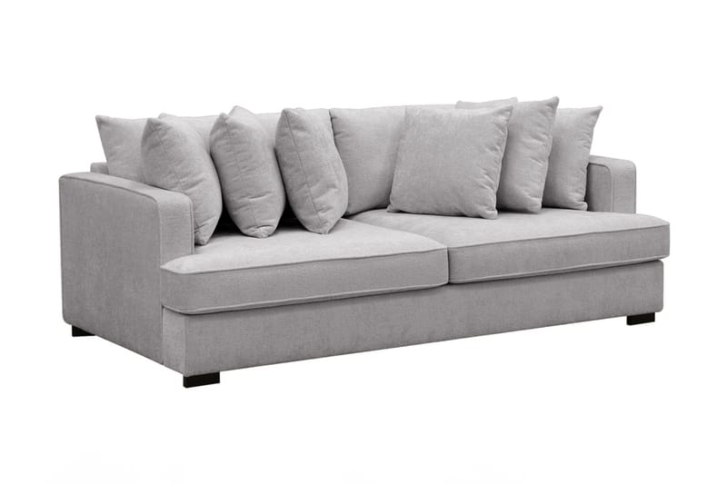 Rossi Dybde 4-personers Sofa - Lys Grå - Møbler - Sofaer - 4 personers sofa