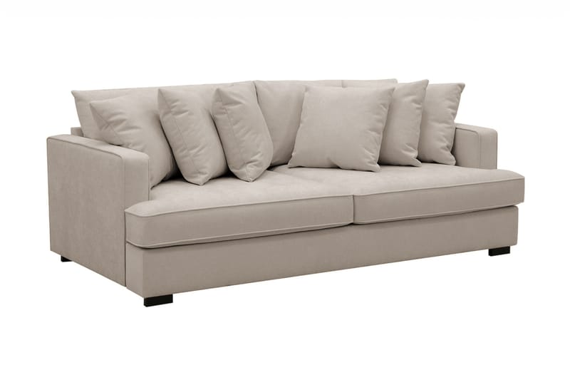 Rossi Dybde 4-personers Sofa - Lys Brun - Møbler - Sofaer - 4 personers sofa