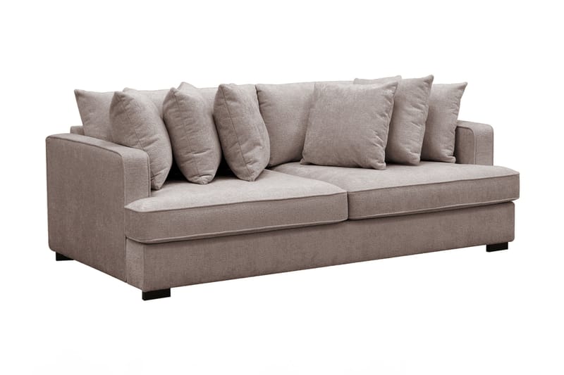 Rossita Dybde 4-personers Sofa - Grå - Møbler - Sofaer - 4 personers sofa