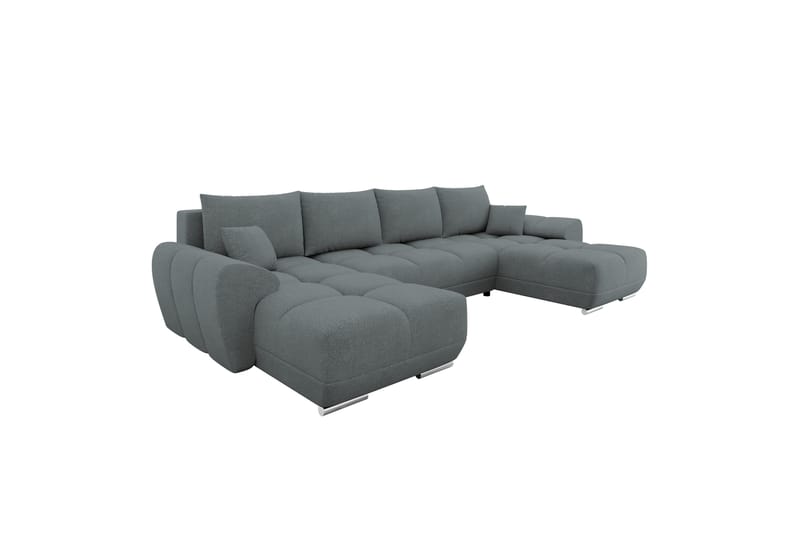 Simerly Sofa Dobbeltdivan 4-personers - Mørk grå - Møbler - Sofaer - U Sofa