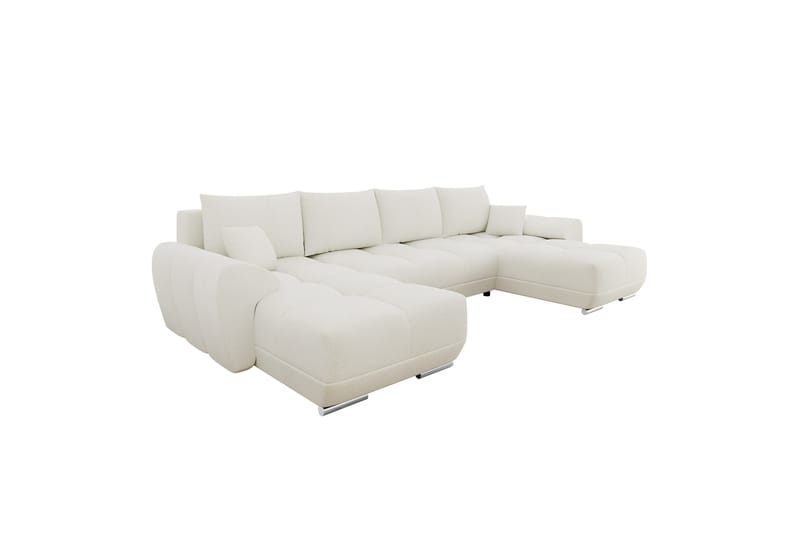 Simerly Sofa Dobbeltdivan 4-personers - Lys grå - Møbler - Sofaer - U Sofa