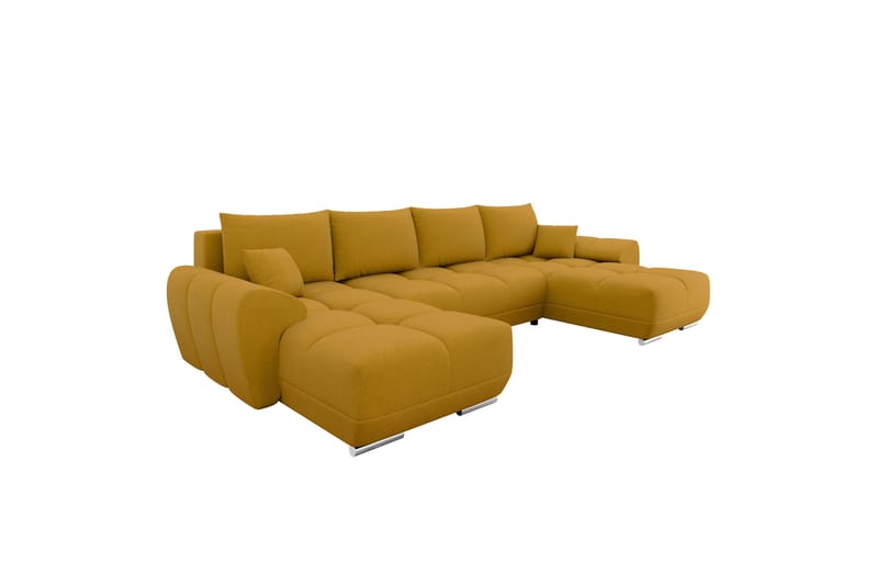 Simerly Sofa Dobbeltdivan 4-personers - Gul - Møbler - Sofaer - U Sofa