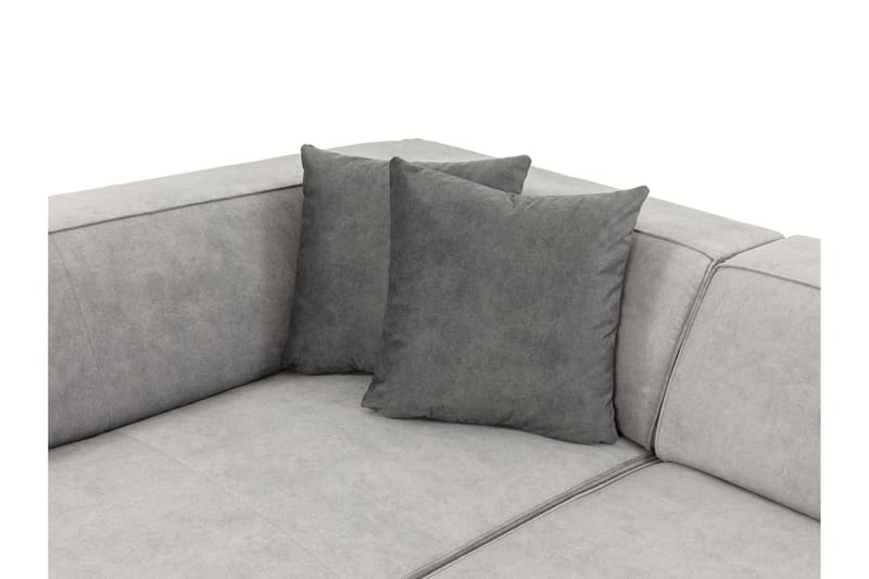 Slucajno Sofa med Chaiselong 3-personers - Rosa/Beige - Møbler - Sofaer - Sofa med chaiselong