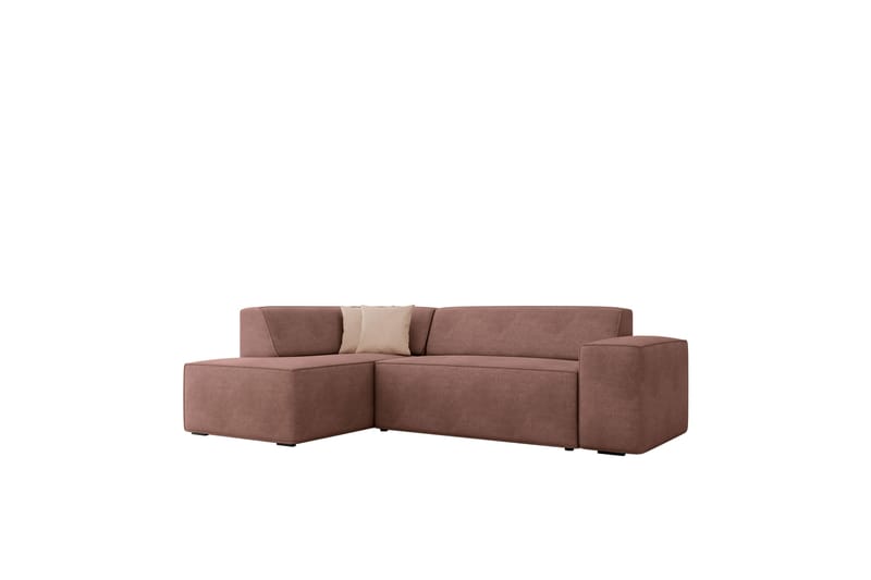 Slucajno Sofa med Chaiselong 3-personers - Rosa/Beige - Møbler - Sofaer - Sofa med chaiselong