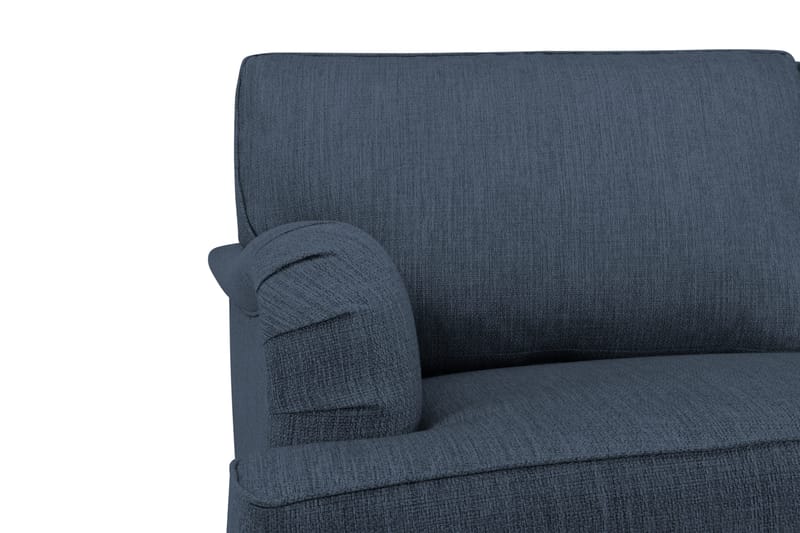 Howard Classic Sofagruppe 3-pers+Lænestol+Puf - Mørkeblå - Møbler - Sofaer - Sofagrupper - Chesterfield sofagruppe