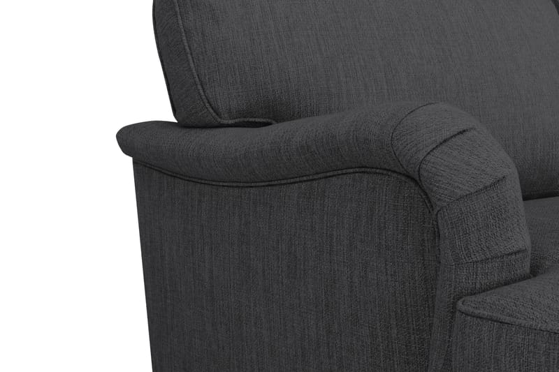 Howard Classic Sofagruppe 3-pers+Lænestol - Antracit - Møbler - Sofaer - Sofagrupper - Chesterfield sofagruppe