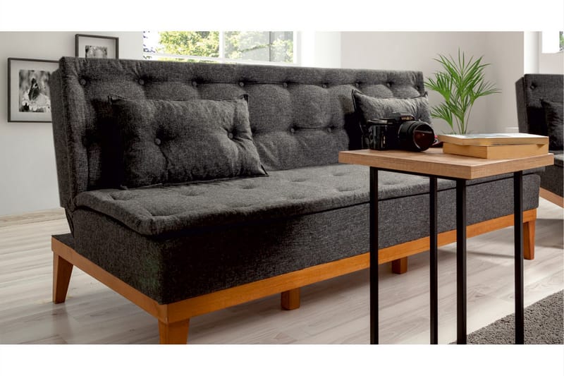 Fuoco Sofagruppe - Antracit - Møbler - Sofaer - Sofagrupper