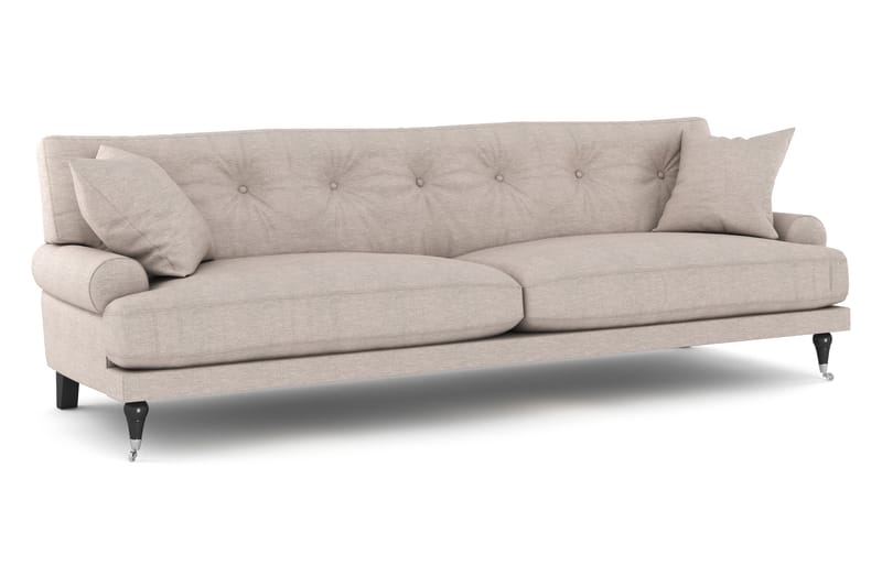 Andrew Sofagruppe 3+2+1 - Beige/Krom - Møbler - Sofaer - Sofagrupper - Howard sofagruppe