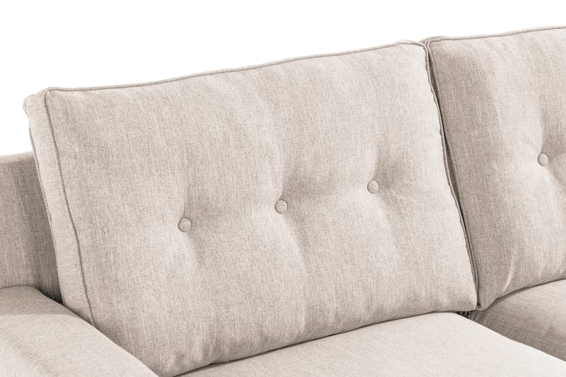 Dalby Sofagruppe 2+3+1 med Fodskammel - Lys Beige - Møbler - Sofaer - Sofagrupper - Howard sofagruppe