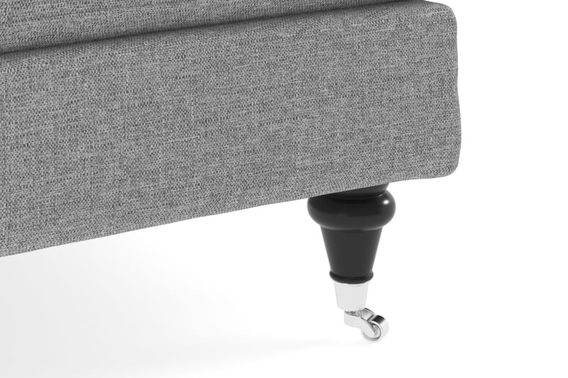 Howard Classic Sofagruppe 3-pers+2-pers+Lænestol+Puf - Grå - Møbler - Sofaer - Sofagrupper - Howard sofagruppe