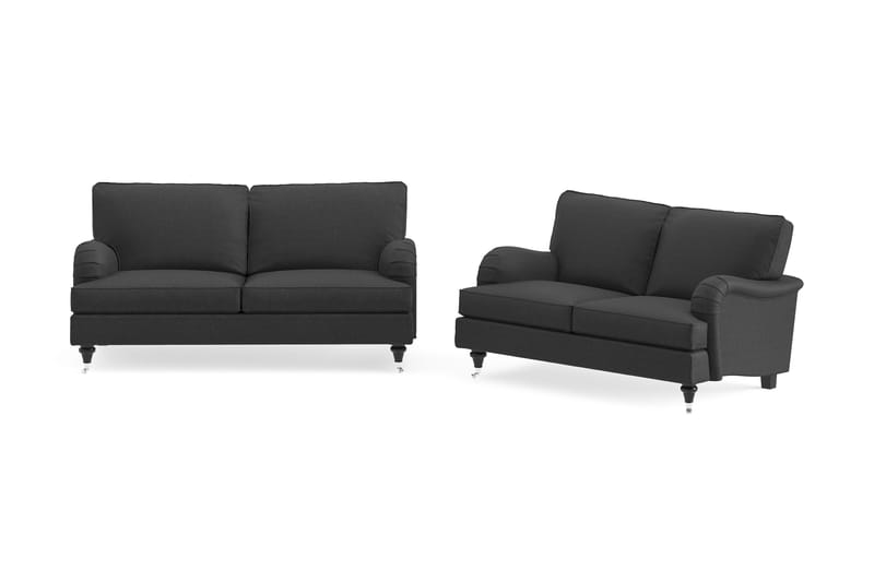 Howard Classic Sofagruppe 3-pers+2-pers - Mørkegrå - Møbler - Sofaer - Sofagrupper - Howard sofagruppe