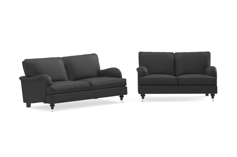 Howard Classic Sofagruppe 3-pers+2-pers - Mørkegrå - Møbler - Sofaer - Sofagrupper - Howard sofagruppe