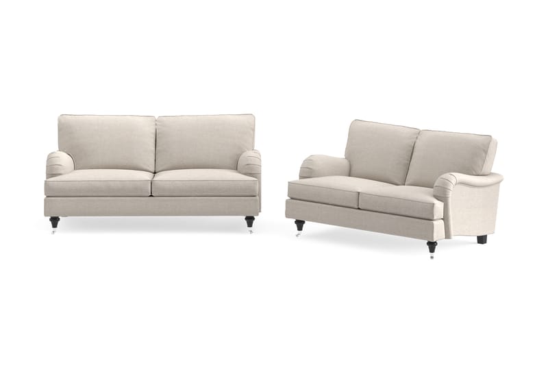 Howard Classic Sofagruppe 3-pers+2-pers - Beige - Møbler - Sofaer - Sofagrupper - Howard sofagruppe