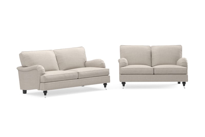 Howard Classic Sofagruppe 3-pers+2-pers - Beige - Møbler - Sofaer - Sofagrupper - Howard sofagruppe