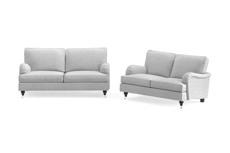 Howard Classic Sofagruppe 3-pers+2-pers - Grå - Møbler - Sofaer - Sofagrupper - Howard sofagruppe