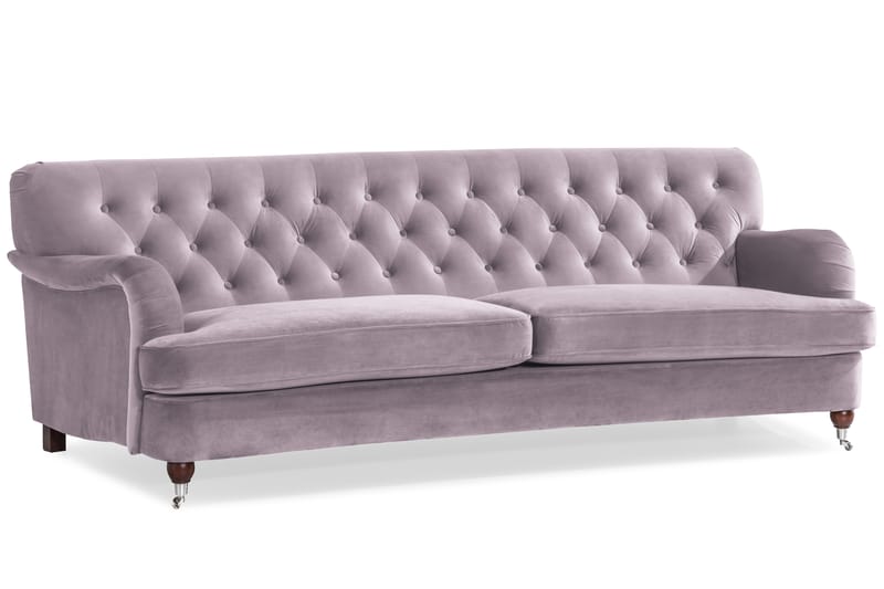 Howard Riviera Sofagruppe 2-pers+3-pers+Lænestol+Skammel Sva - Lilla - Møbler - Sofaer - Sofagrupper - Howard sofagruppe