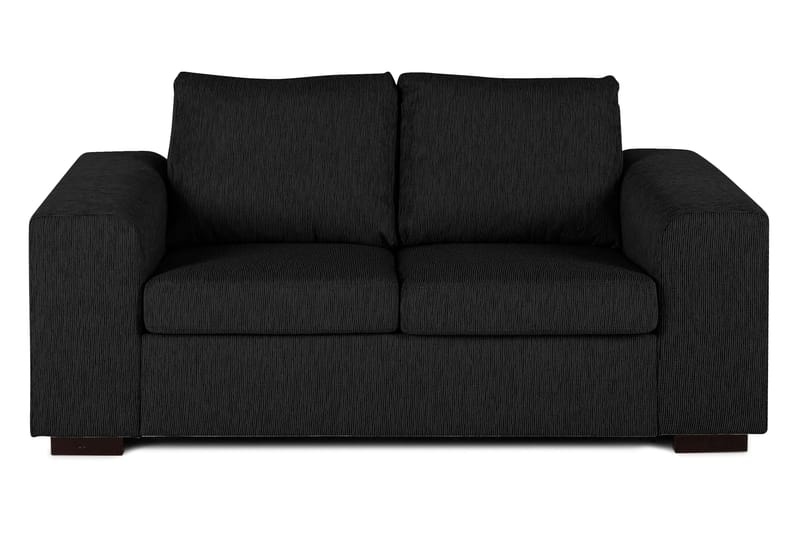 Link Sofagruppe 2-pers+Lænestol - Sort - Møbler - Sofaer - Sofagrupper - Howard sofagruppe